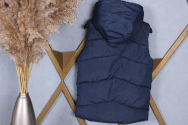 Жилетки юниор (dark blue) оптом 40139876 MJ13-12