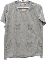 Футболки женские БАТАЛ оптом 82059416 8831-244