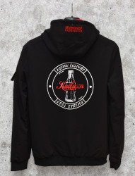 Ветровки мужские KAIZHIXINU (черный) оптом 70124365 87020-22