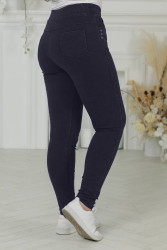 Джегінси жіночі БАТАЛ (dark blue) оптом