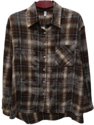 Рубашки женские БАТАЛ оптом 59146082 522-12