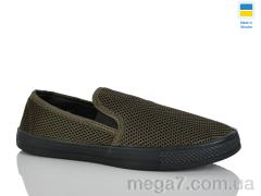 Слипоны, DeMur оптом 6042 зелений