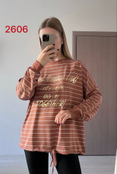 Свитшоты женские ТУРЦИЯ БАТАЛ оптом 31082574 2606-48