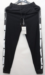 Спортивные штаны мужские (black) оптом 59813674 0686-1-9