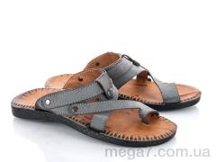 Шлепки, Makers Shoes оптом 1003 grey