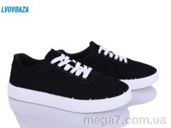 Кроссовки, Lvovbaza оптом B&R 614 чорний