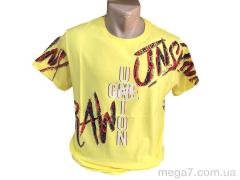 Футболка, TurkishBrend оптом 22003 жовтий