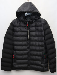 Куртки кожзам мужские FUDIAO (black) оптом 79051463 5823-80