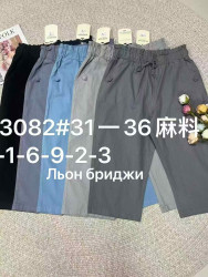 Бриджі жіночі БАТАЛ (чорний) оптом