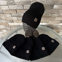 Шапки подростковые на флисе оптом 19732064 58-42