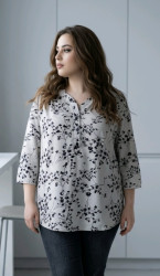 Блузки женские БАТАЛ оптом 90357618 768-122