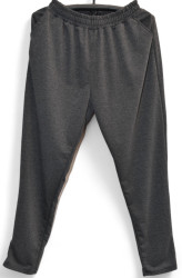 Спортивные штаны женские БАТАЛ (темно-серый) оптом 21973408 04-17