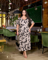 Платья женские БАТАЛ оптом 25437896 097-145