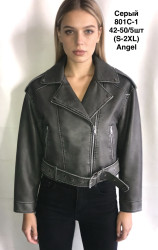 Куртки кожзам жіночі ANGEL оптом