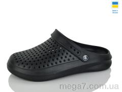 Кроксы, M&L  Alex13 оптом B504 чорний