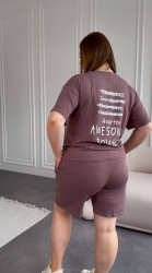 Костюми жіночі БАТАЛ (3-ка) оптом Мис Елегант 