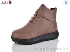 Ботинки, Aba оптом 60988 brown