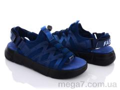 Сандалии, Summer shoes оптом 68-02 blue-black