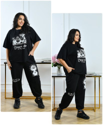 Костюмы женские БАТАЛ оптом 06458931 Т-2173-78