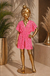 Пляжные туники детские оптом 32609187 9161-39