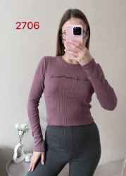 Лонгсливы женские оптом 32649701 2706-6-28