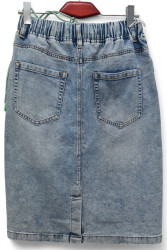 Спідниці джинсові жіночі БАТАЛ оптом DRAGON 