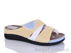 Шлепки, Sali-2 оптом 203-11 жовтий к.