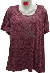 Футболки женские БАТАЛ оптом 08962147 106-268