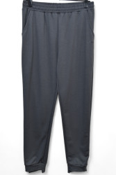 Спортивные штаны женские (серый) оптом 78563490 02-12