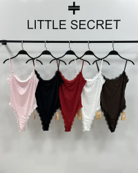 Боді жіночі (червоний) оптом Little Secret