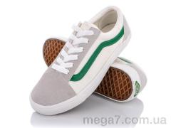 Кеды, Violeta оптом S4(A801) white-green