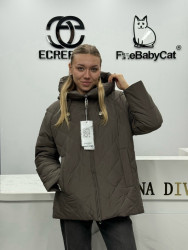 Куртки зимові жіночі БАТАЛ оптом 