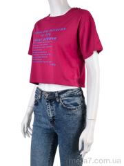 Футболка, Obuvok оптом 08789-18-5 d.pink