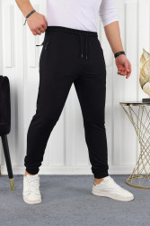 Спортивные штаны мужские (черный) оптом 15084679 02-53