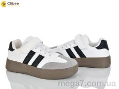 Кроссовки, Clibee оптом LC823 grey-black