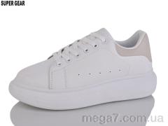 Кроссовки, Super Gear оптом A00775 white