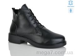 Ботинки, Sali оптом 3326 чорний к. зима