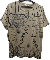 Футболки жіночі БАТАЛ оптом 