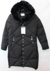 Куртки зимние женские YANUFEIZI (black) оптом 49812360 205-69