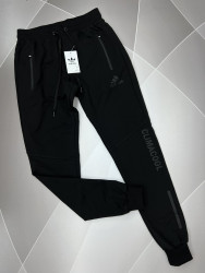 Спортивные штаны мужские (black) оптом 67415839 01-1