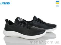 Кроссовки, Lvovbaza оптом B&R 201 чорний