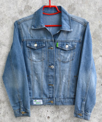 Куртки джинсовые женские NEW JEANS оптом 69417208 DX910-68