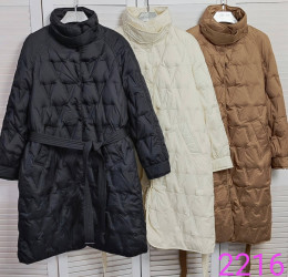 Куртки зимние женские (черный) оптом Китай 26093187 2216-54
