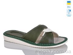 Шлепки, Lot Shoes оптом 1-1 зелений
