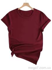 Футболка, Riza оптом 225 бордовий