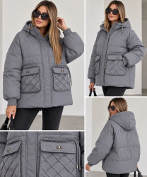Куртки зимние женские оптом 49758032 7018-50