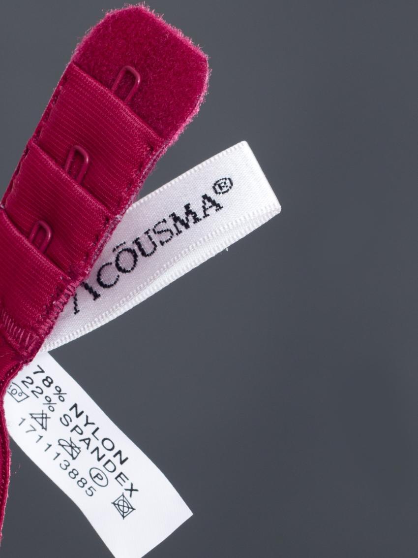 Бюстгальтер Acousma A6065-5BCH (  бордовый, C  6 шт. )
