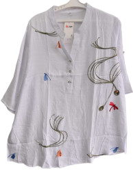 Блузки женские БАТАЛ оптом 25961037 2211-170