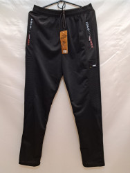 Спортивные штаны мужские (черный) оптом 86231705 114-10