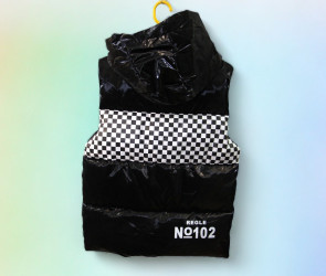 Жилетки подростковые (черный) оптом 03846975 09-118